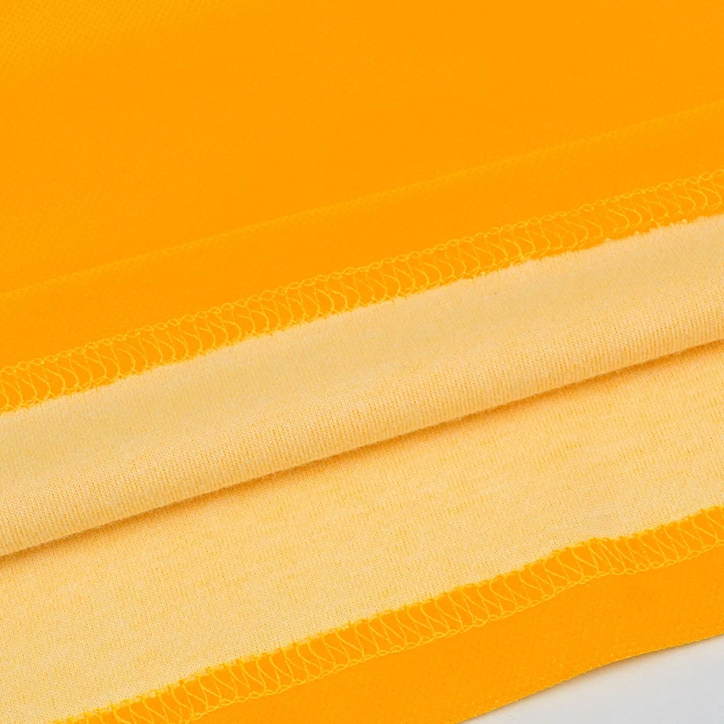HVMIL_OR, T-SHIRT À MANCHES LONGUES HAUTE VISIBILITÉ PESSO, ORANGE