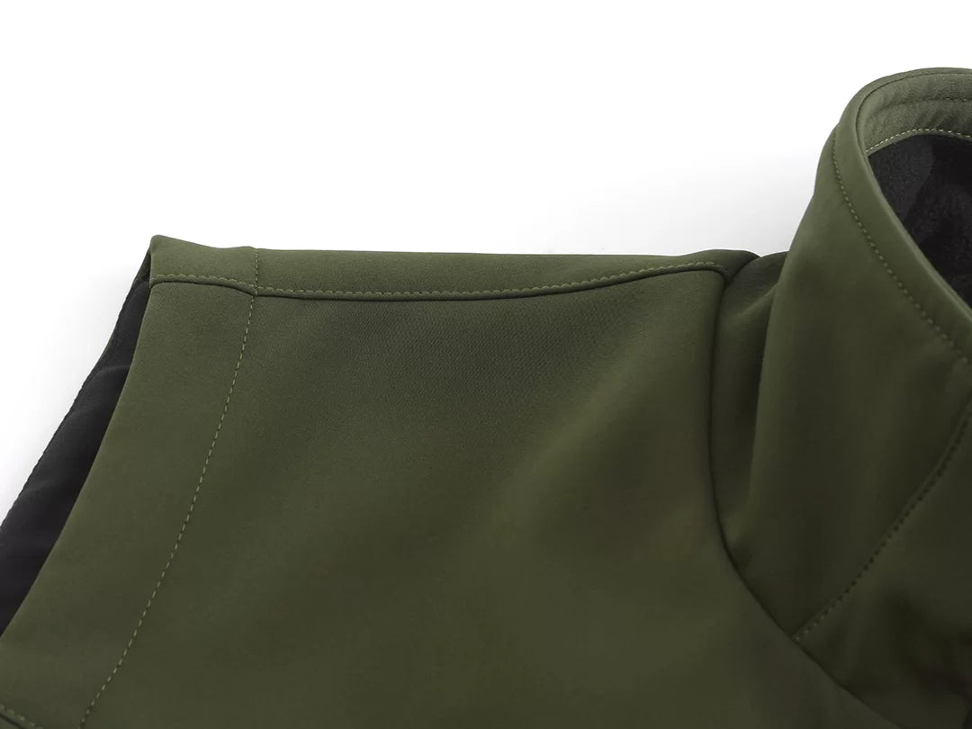 SOFT_OG, GILET SOFTSHELL PESSO, OLIVE