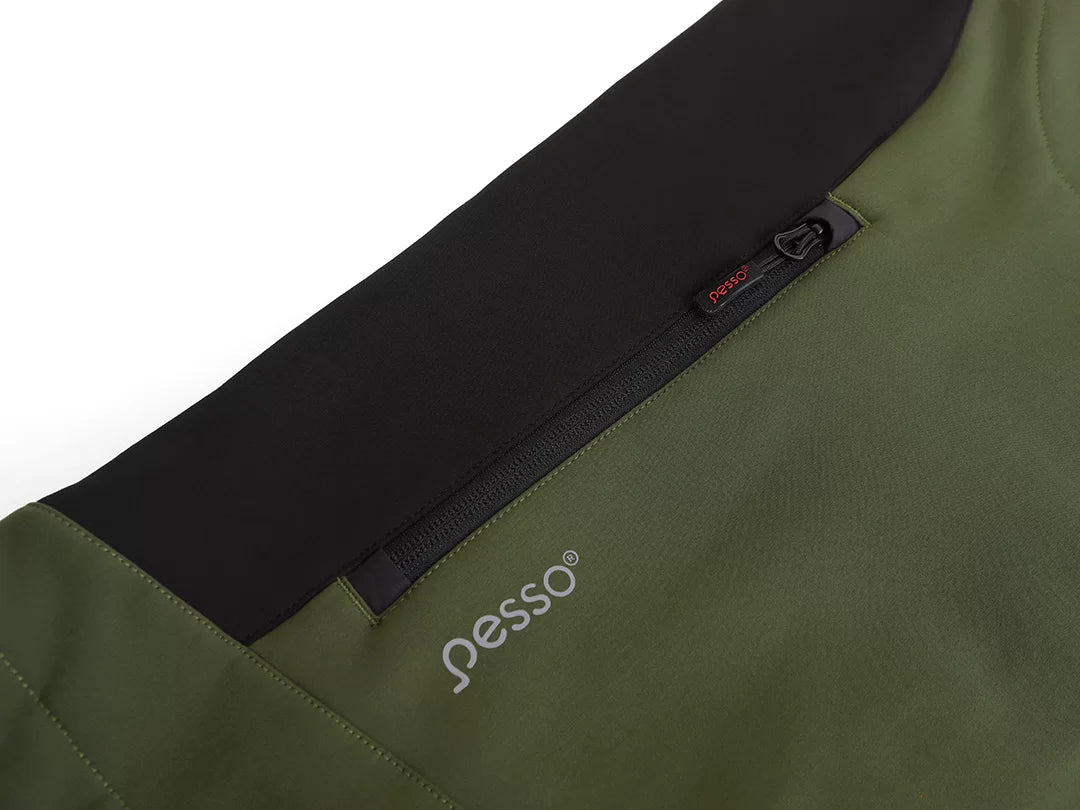 SOFT_OG, GILET SOFTSHELL PESSO, OLIVE