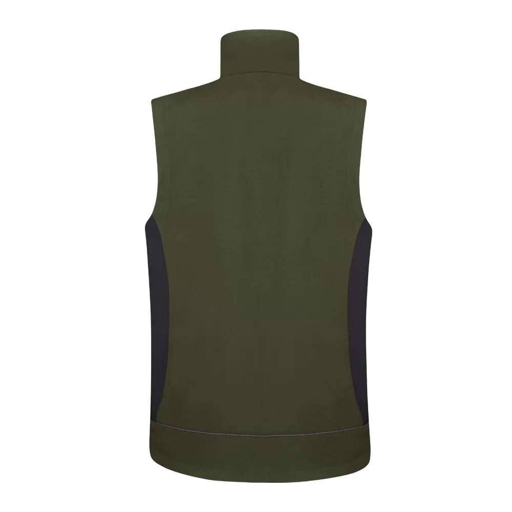 SOFT_OG, GILET SOFTSHELL PESSO, OLIVE