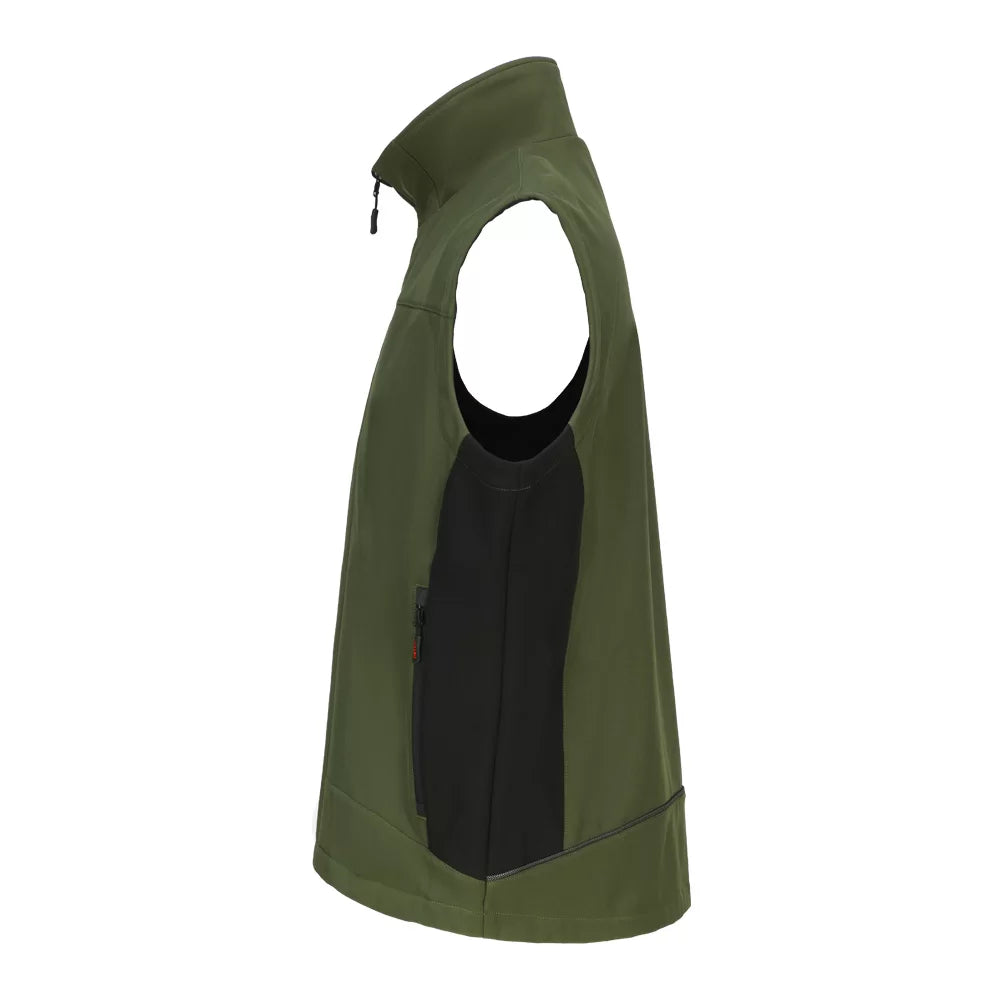 SOFT_OG, GILET SOFTSHELL PESSO, OLIVE