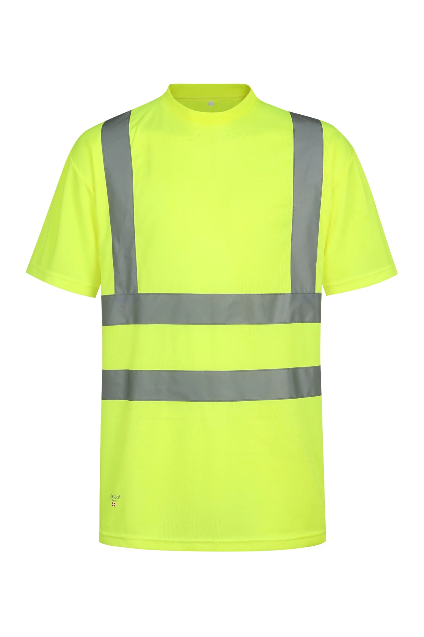 HVM_G, T-SHIRT HAUTE VISIBILITÉ PESSO HVM, JAUNE