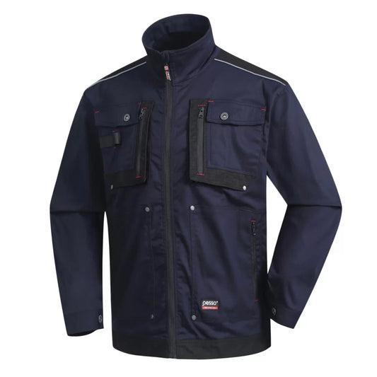 DS215M, WORKWEAR JACKET PESSO STRETCH 215, NAVY