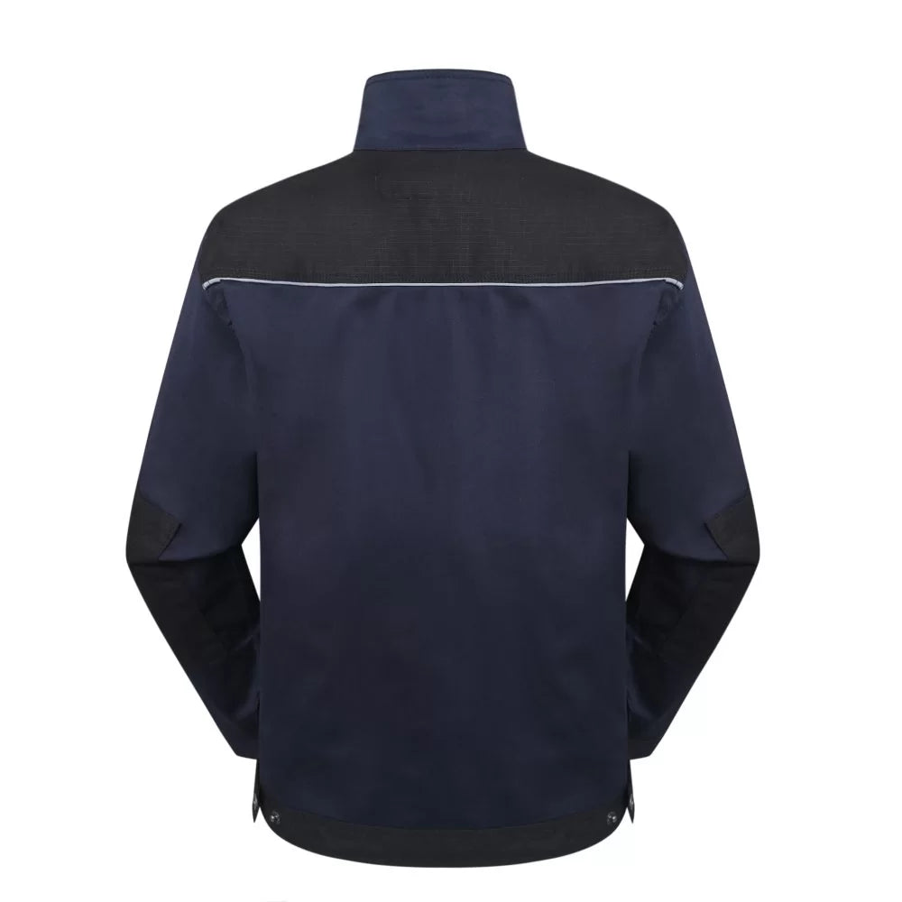 DS215M, VESTE DE TRAVAIL PESSO STRETCH 215, BLEU MARINE