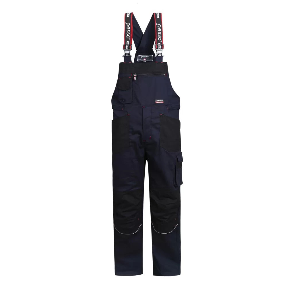 DP215M, WORKWEAR BIBPANTS PESSO STRETCH 215, NAVY