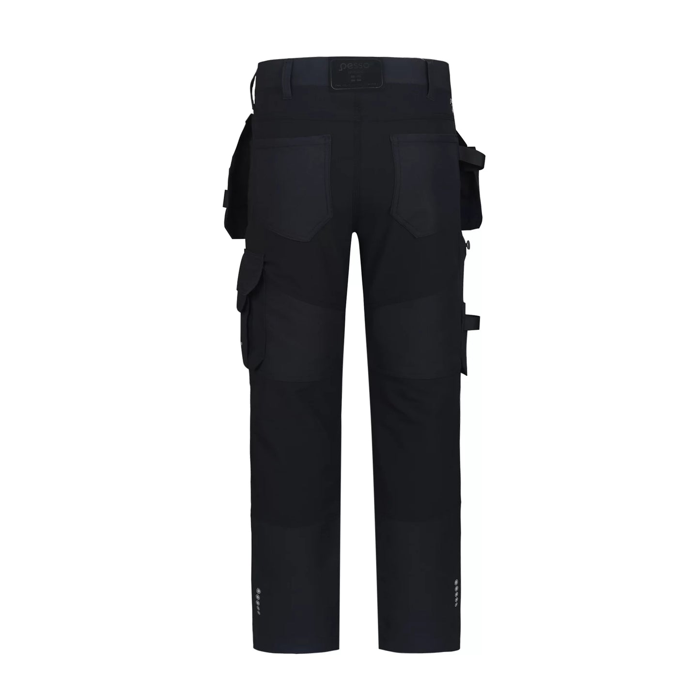 KD125P, WORKWEAR TROUSERS PESSO TITAN FLEXPRO 125, BLACK