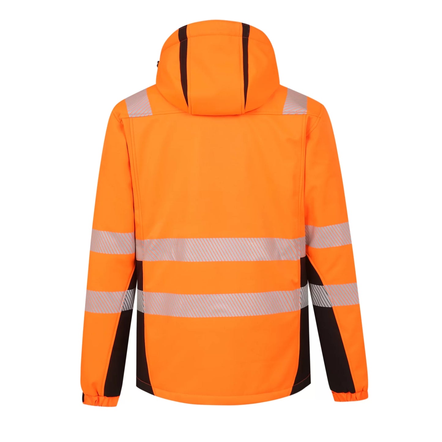 CALGARY_OR, VESTE SOFTSHELL HAUTE VISIBILITÉ PESSO CALGARY, ORANGE