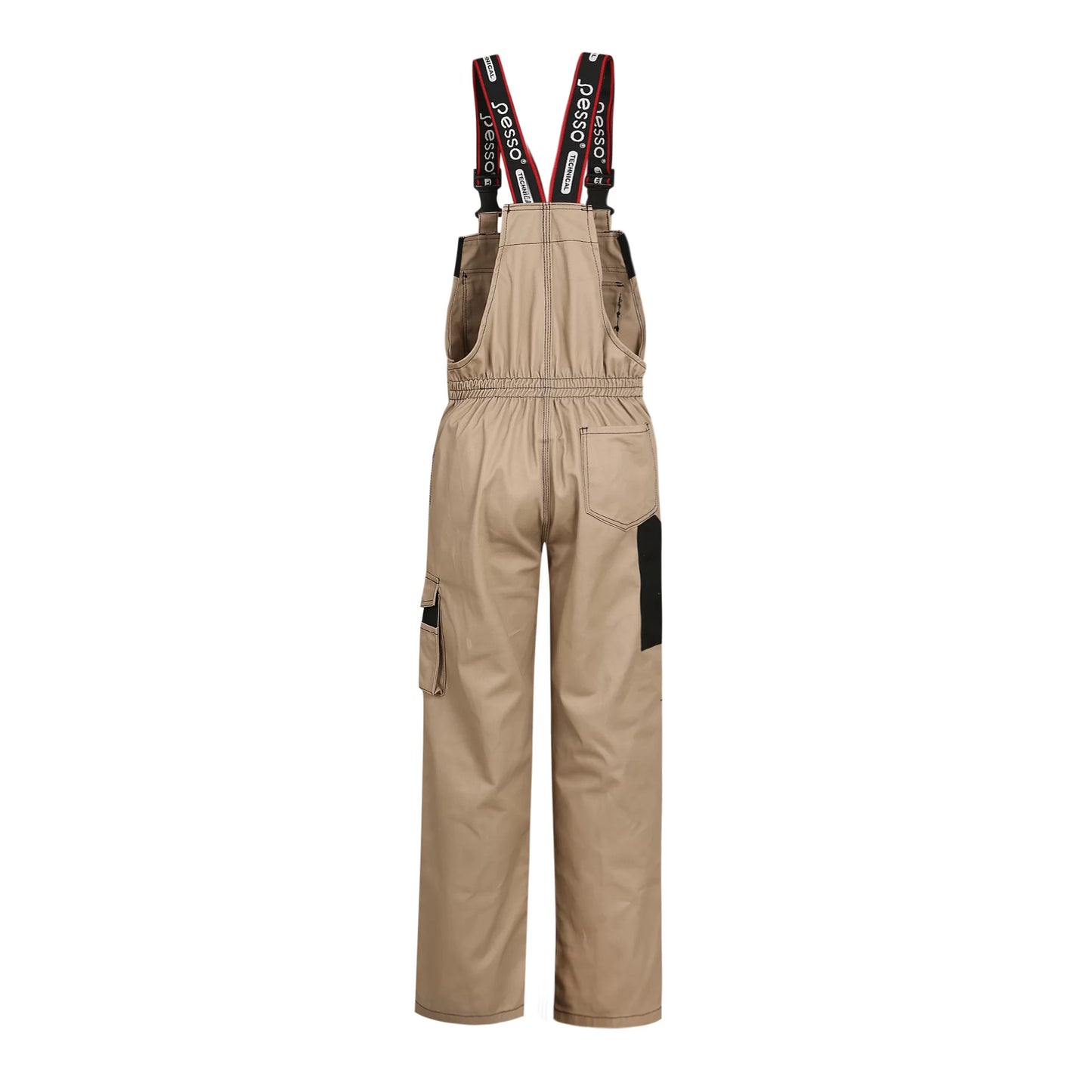 DPBZ, WORKWEAR BIBPANTS PESSO, CVC TWILL, BEIGE