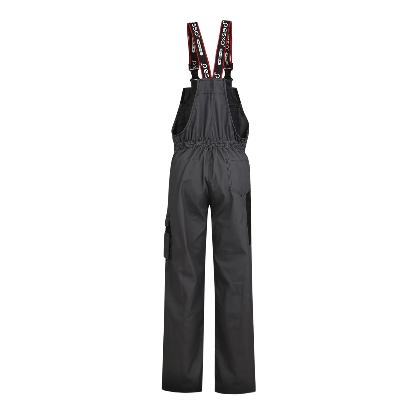 DPCP, WORKWEAR BIBPANTS CANVAS PESSO, GREY