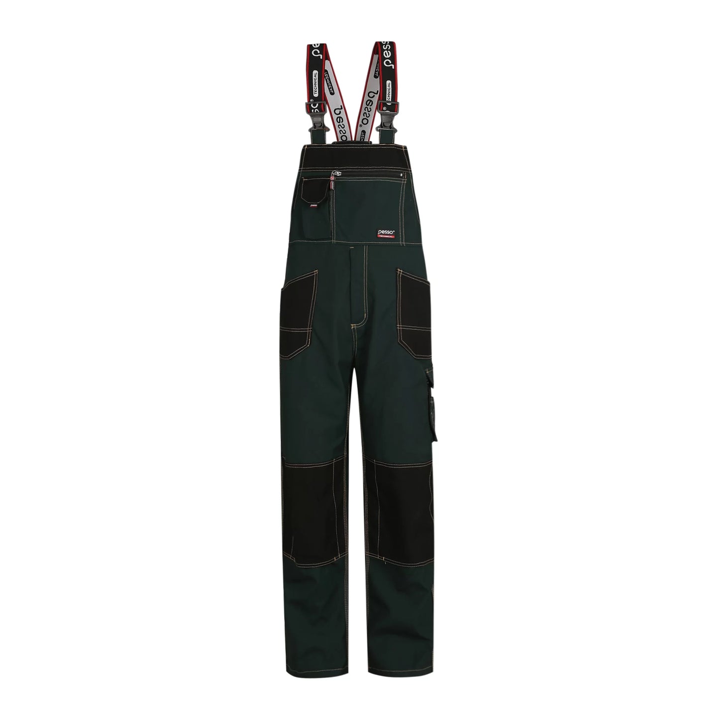 DPCZ, PANTALON DE TRAVAIL EN TOILE PESSO, VERT