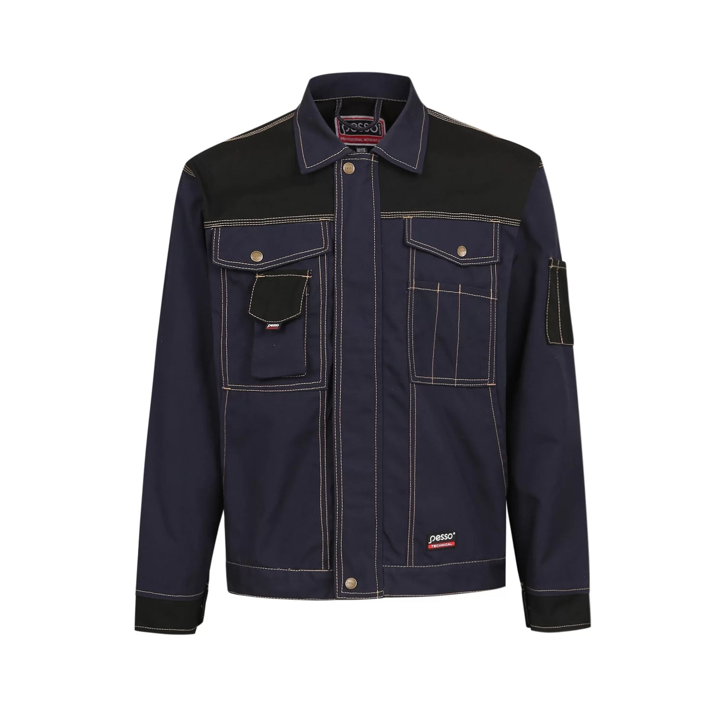 DSCMN, WORKWEAR JACKET CANVAS PESSO DSCM, NAVY