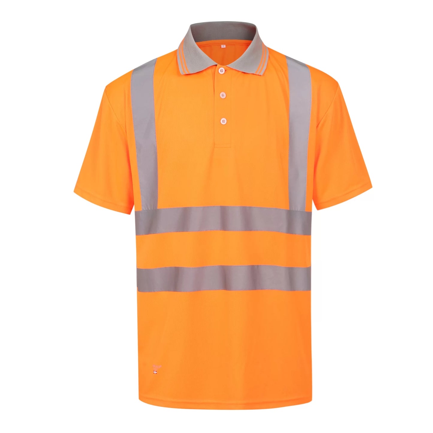 HVP_OR, HIGH VISIBILITY POLO PESSO HVP, ORANGE