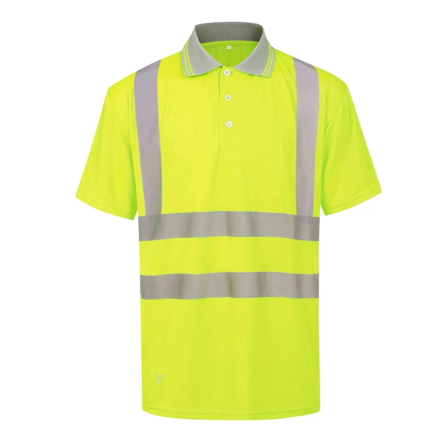 HVP, HIGH VISIBILITY POLO SHIRT PESSO, YELLOW