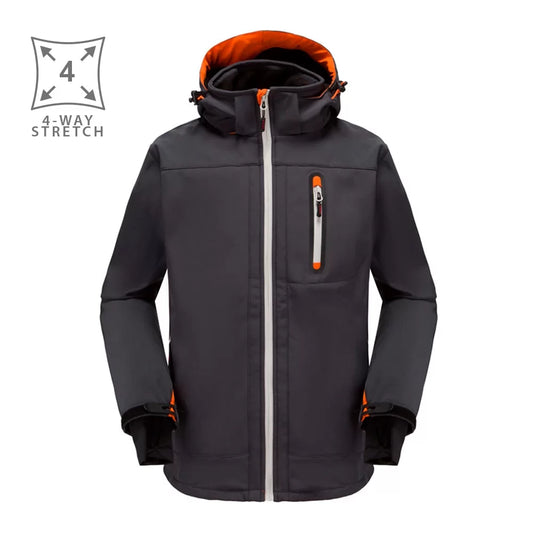 ACROPOLISP, SOFTSHELL JACKET PESSO ACROPOLIS, GREY