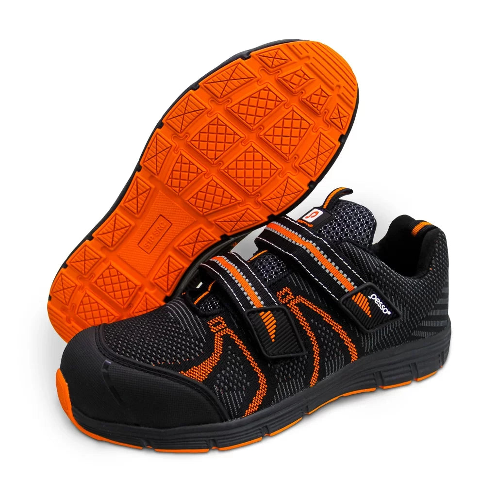 BABILON, TEXTILE SEAMLESS SAFETY SHOES PESSO S1P