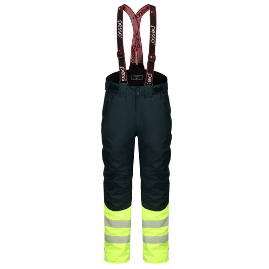 BARNABI_HVM, WINTER TROUSERS PESSO, NAVY/YELLOW