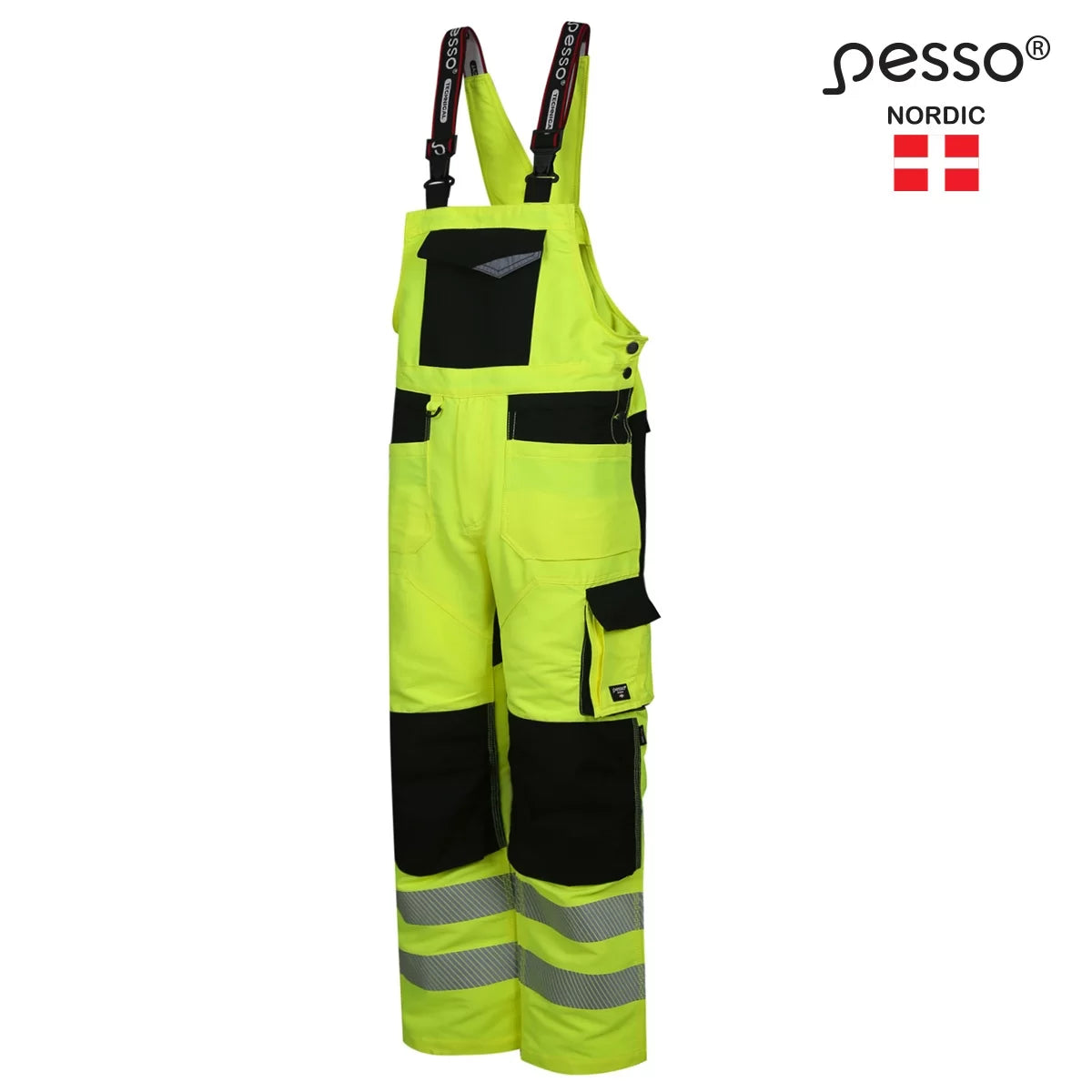 DP135G, WORKWEAR BIBPANTS PESSO URANUS FLEXPRO 135, YELLOW