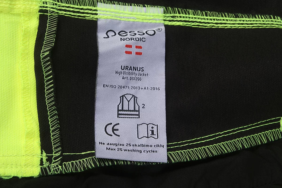 DS135G ,WORKWEAR JACKET PESSO URANUS 135, YELLOW