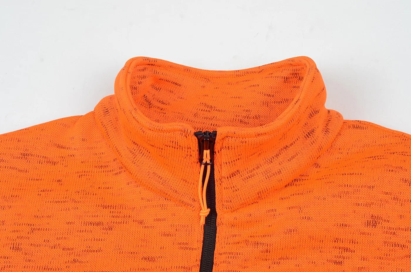 FLORENCE_OR, WARM ZIP THROUGH FLEECE JACKET PESSO FLORENCE, ORANGE