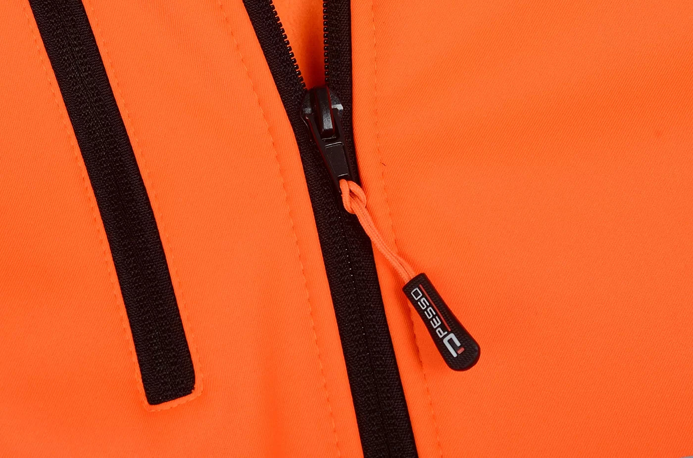 PALMERO_OR, HI-VIS SOFTSHELL JACKET PESSO PALERMO, ORANGE