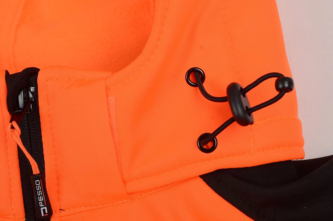 PALMERO_OR, HI-VIS SOFTSHELL JACKET PESSO PALERMO, ORANGE