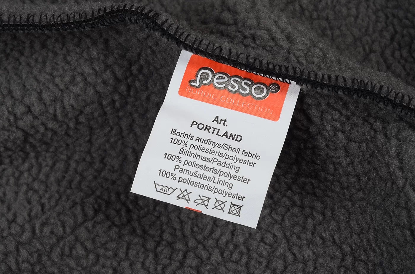 PORTLAND_J, HOODIE PESSO PORTLAND, BLACK