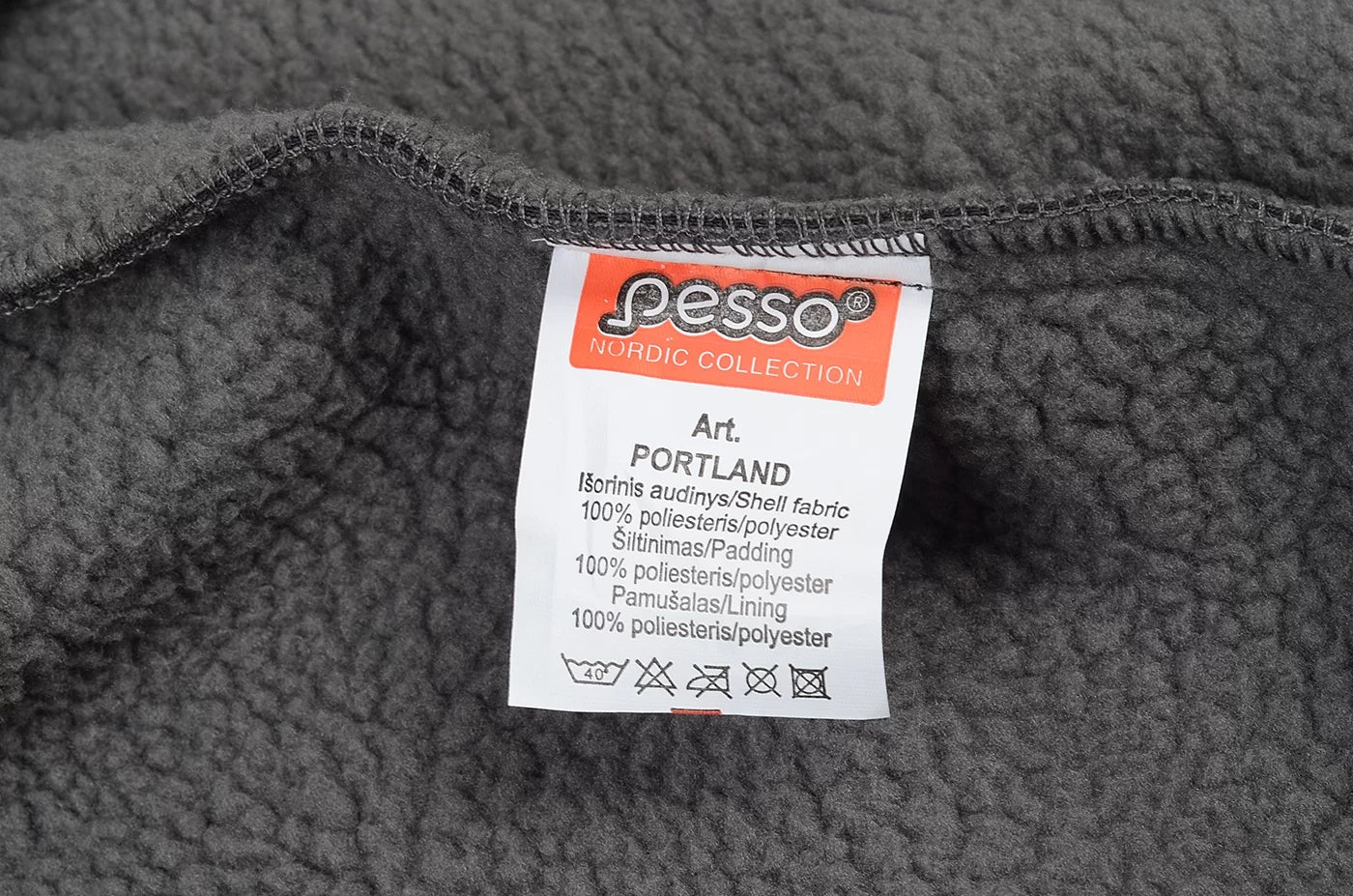 PORTLAND_P, HOODIE PESSO PORTLAND, GREY