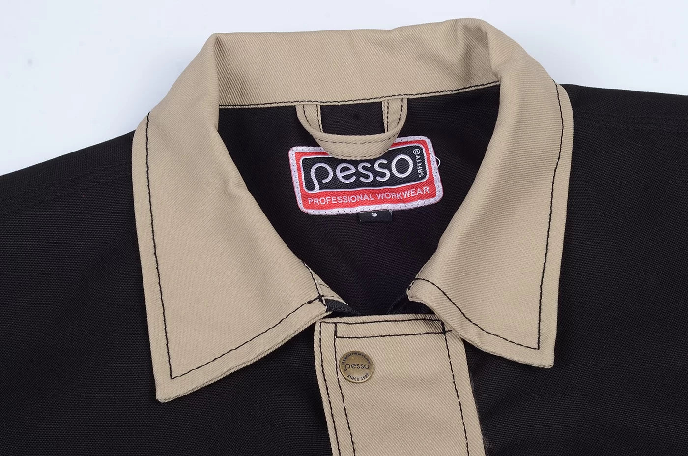 DSBZN, WORKWEAR JACKET PESSO DSBZ, CVC TWILL, BEIGE