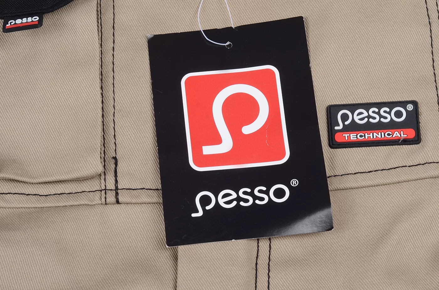 DPBZ, WORKWEAR BIBPANTS PESSO, CVC TWILL, BEIGE