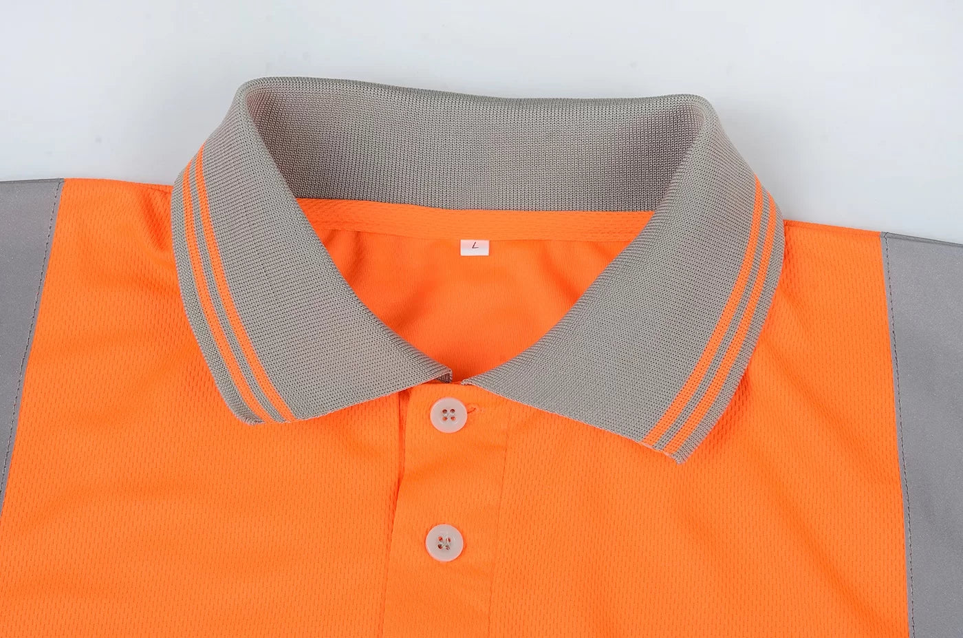 HVP_OR, HIGH VISIBILITY POLO PESSO HVP, ORANGE