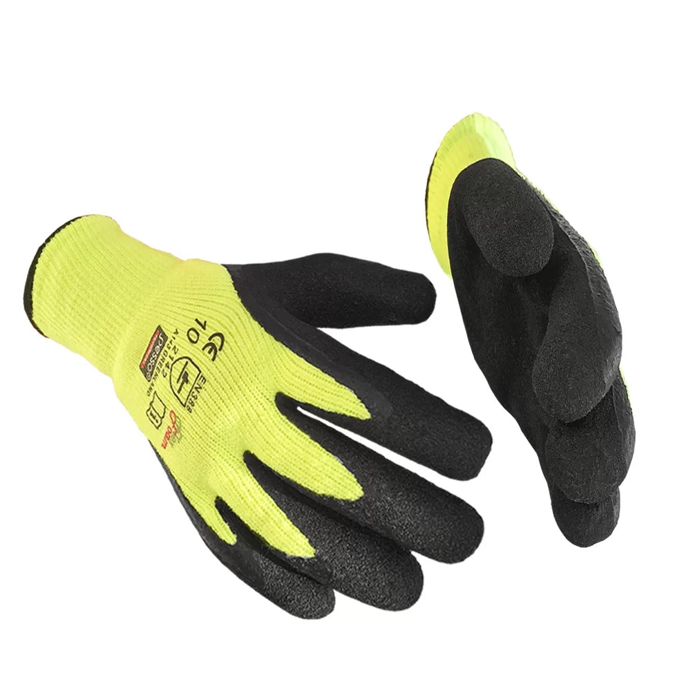 GROENLAND, GANTS DE TRAVAIL D'HIVER EN LATEX PESSO