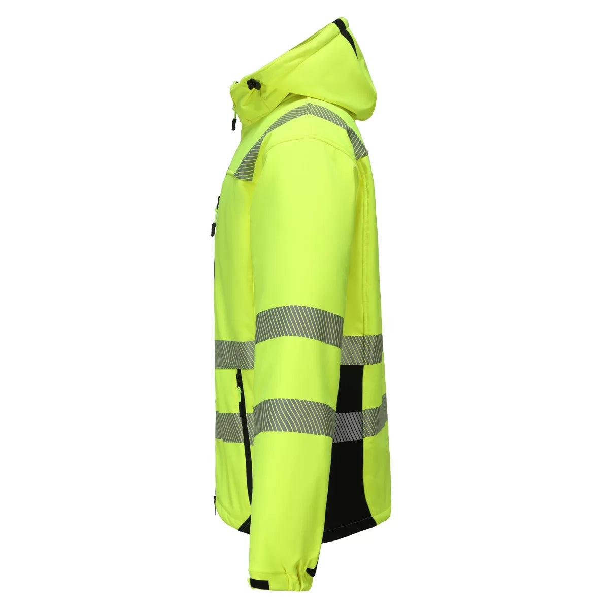 CALGARY_G, SOFTSHELL JACKET PESSO CALGARY HI-VIS, YELLOW