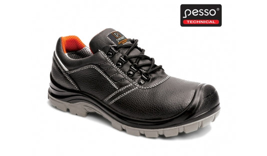 B469 NATURAL LEATHER SAFETY SHOES PESSO