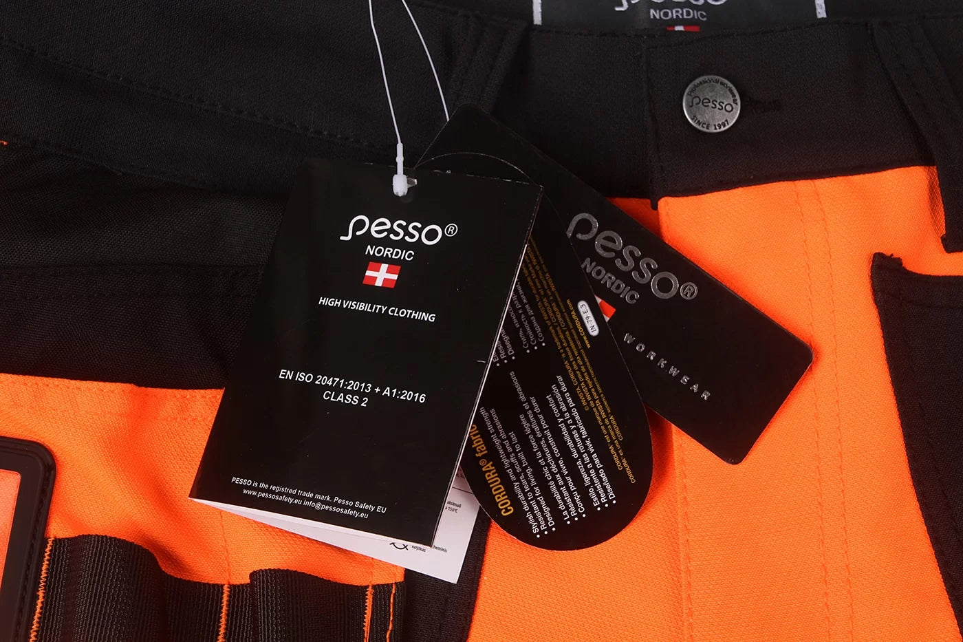 KD135OR, WORKWEAR TROUSERS PESSO URANUS FLEXPRO KD135OR, ORANGE