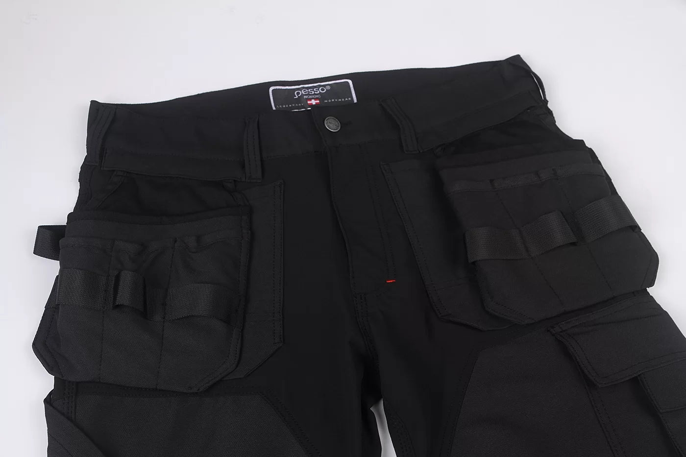 KD125P, WORKWEAR TROUSERS PESSO TITAN FLEXPRO 125, BLACK