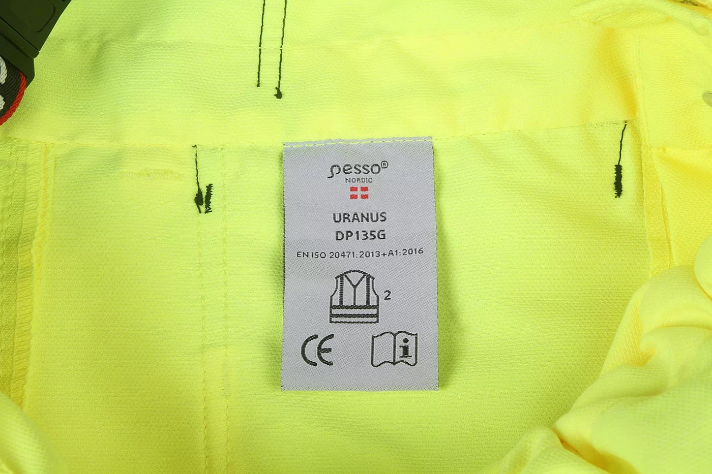 DP135G, WORKWEAR BIBPANTS PESSO URANUS FLEXPRO 135, YELLOW