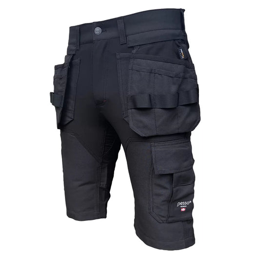 KB125P, WORKWEAR SHORTS PESSO TITAN FLEXPRO 125, SPACE GREY