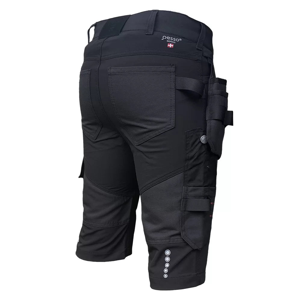 KB125P, WORKWEAR SHORTS PESSO TITAN FLEXPRO 125, SPACE GREY