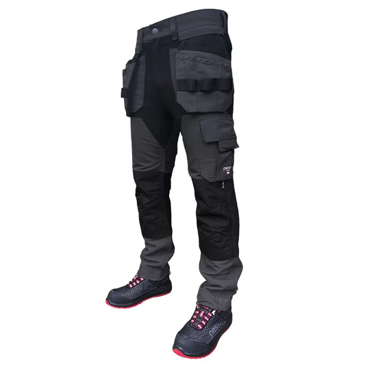 KD125P, WORKWEAR TROUSERS PESSO TITAN FLEXPRO 125, BLACK