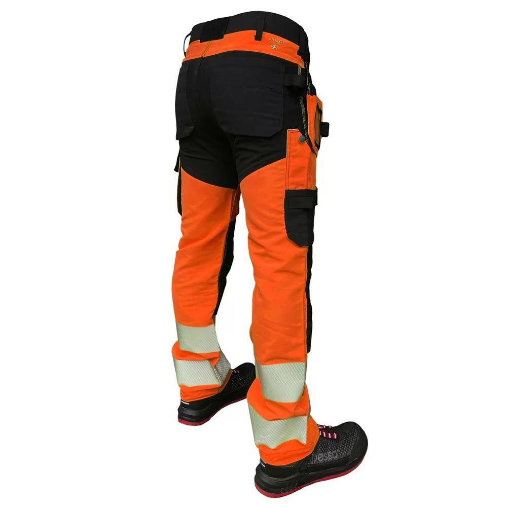 KD135OR, WORKWEAR TROUSERS PESSO URANUS FLEXPRO KD135OR, ORANGE