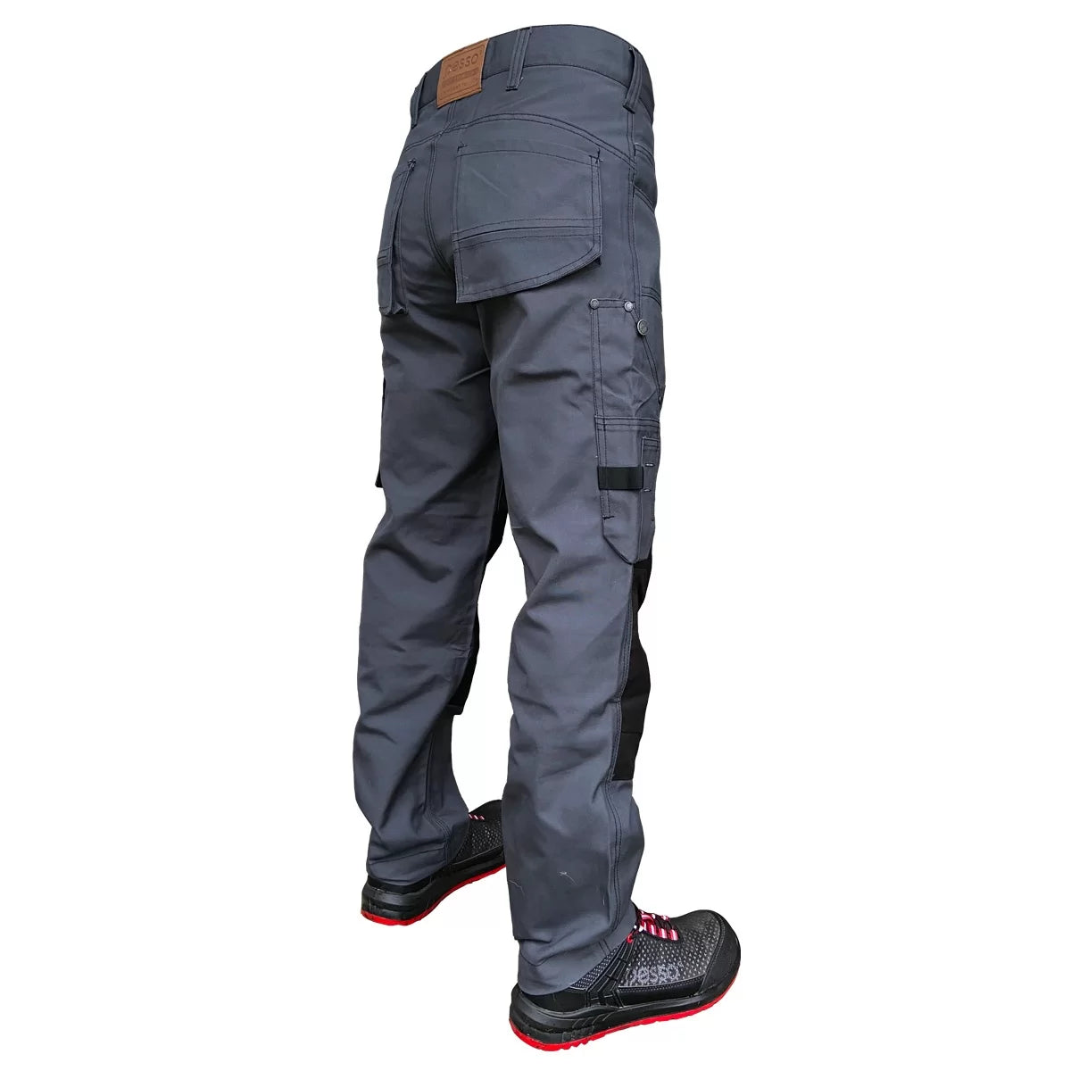 KDCP, WORKWEAR TROUSERS CANVAS PESSO, GREY