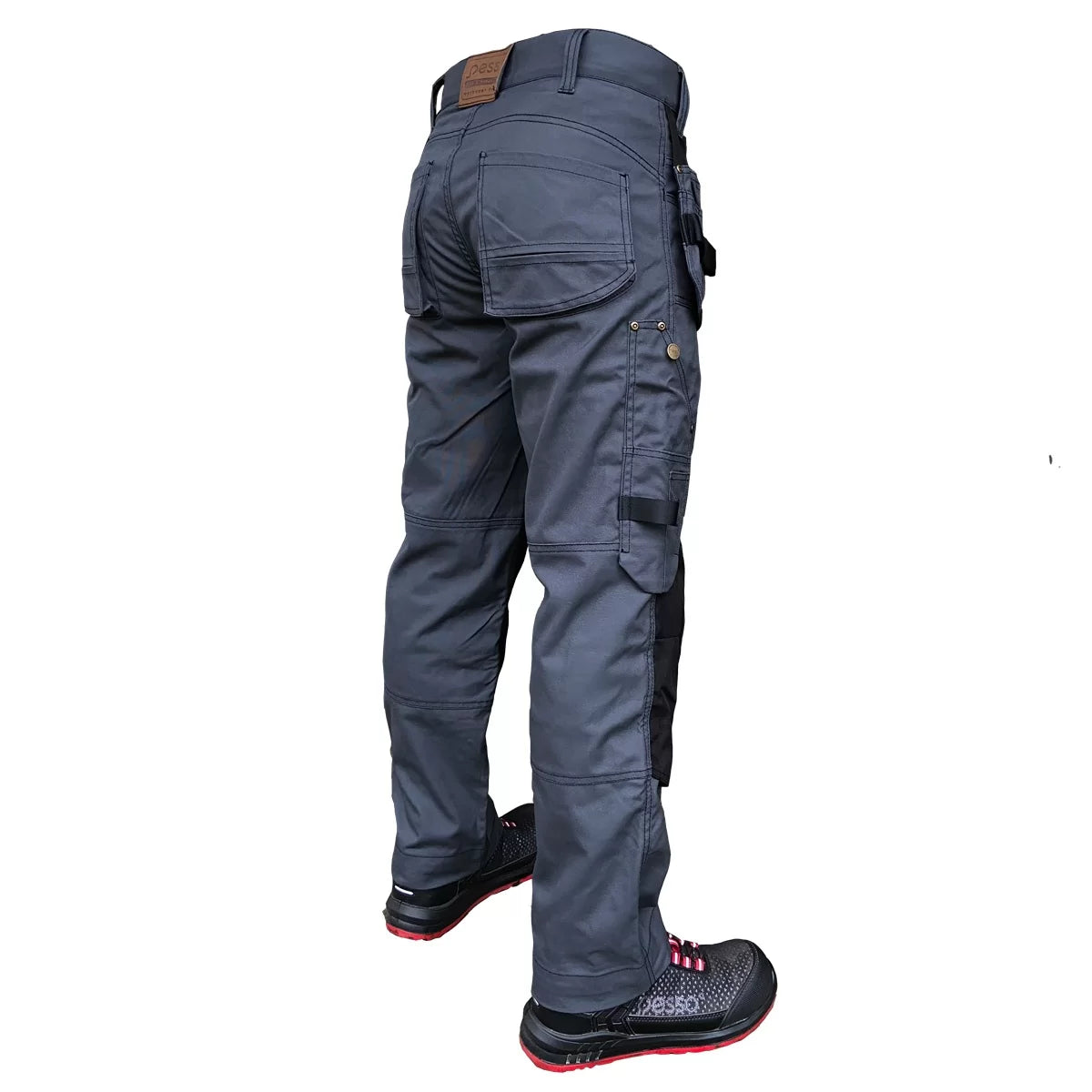 KDP110P, WORKWEAR TROUSERS CANVAS PESSO, GREY