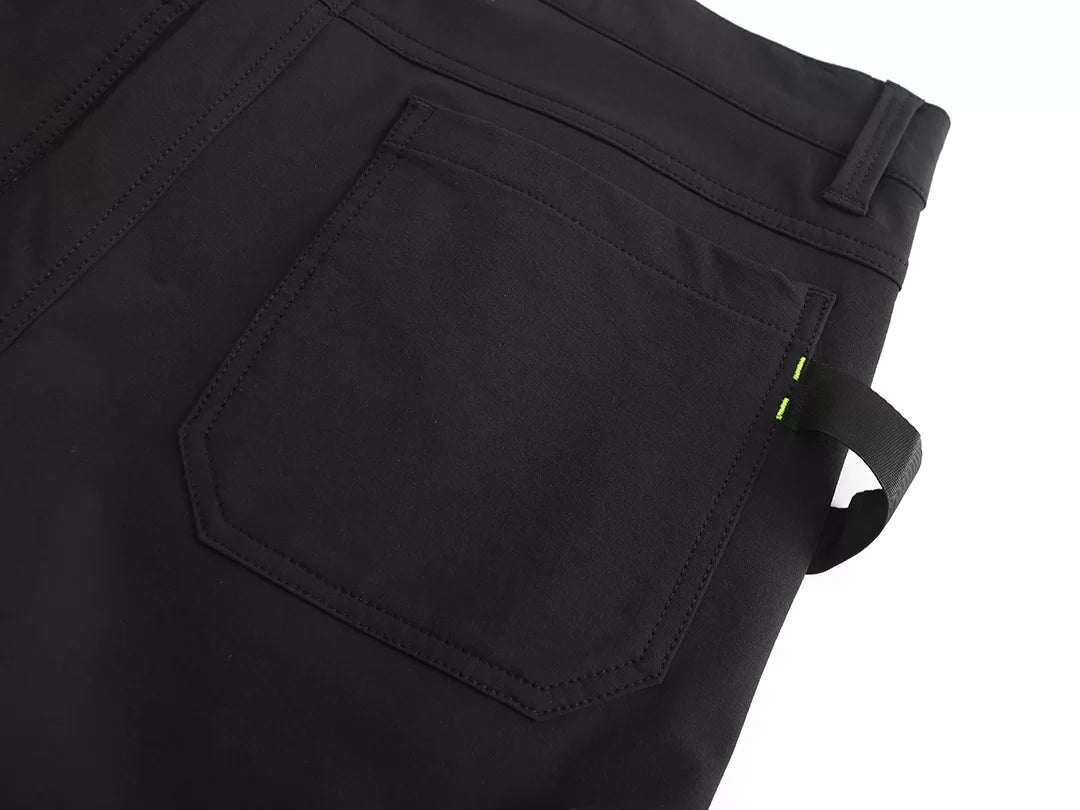 KS145B, WORKWEAR SHORTS PESSO MERCURY STRETCH 145B, BLACK