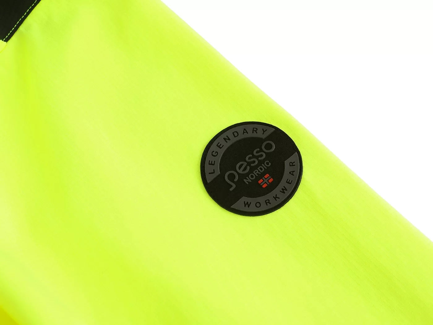 LEO_HVG, RIPSTOP SOFTSHELL JACKET PESSO LEO, BLACK/YELLOW