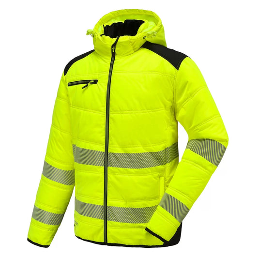 LYRA_G, HI-VIS WINTER JACKET PESSO LYRA, YELLOW