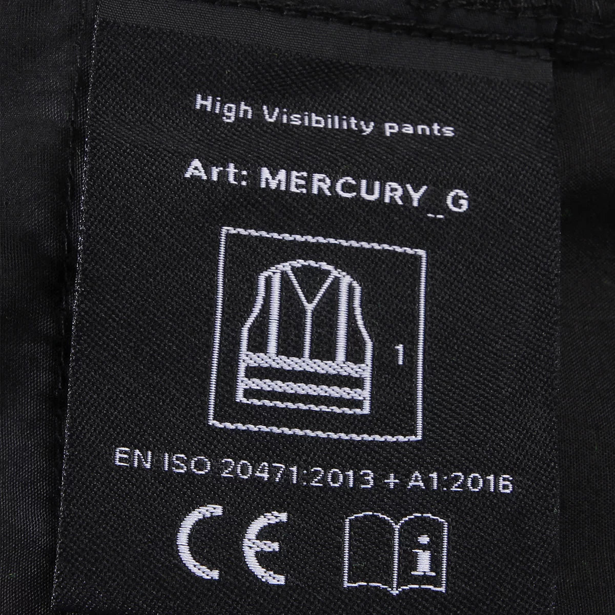 MERCURY_G, SOFTSHELL PANTS PESSO MERCURY_G BLACK/YELLOW