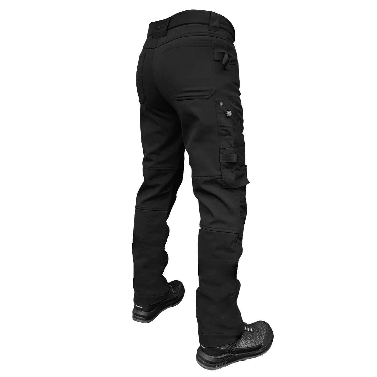 KD145B, MERCURY_J, SOFTSHELL PANTS PESSO MERCURY, BLACK