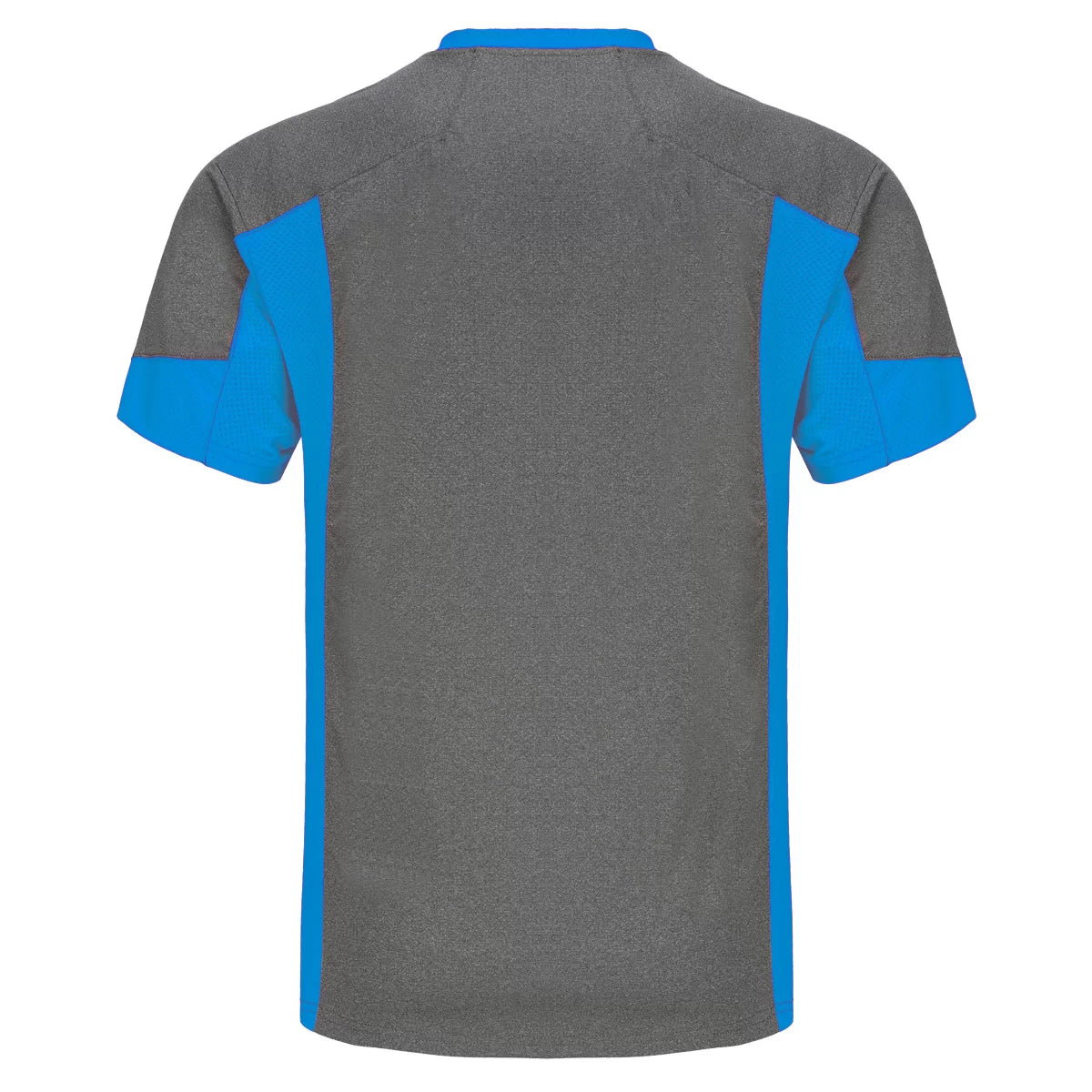 MP205_M, T-SHIRT PESSO BREEZE, GREY-BLUE