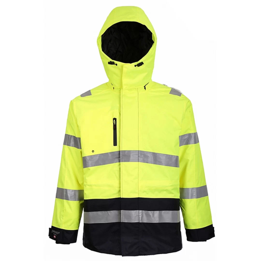 SMONTREALHVG, WATERPROOF WINTER JACKET PESSO MONTREAL HI VIS YELLOW