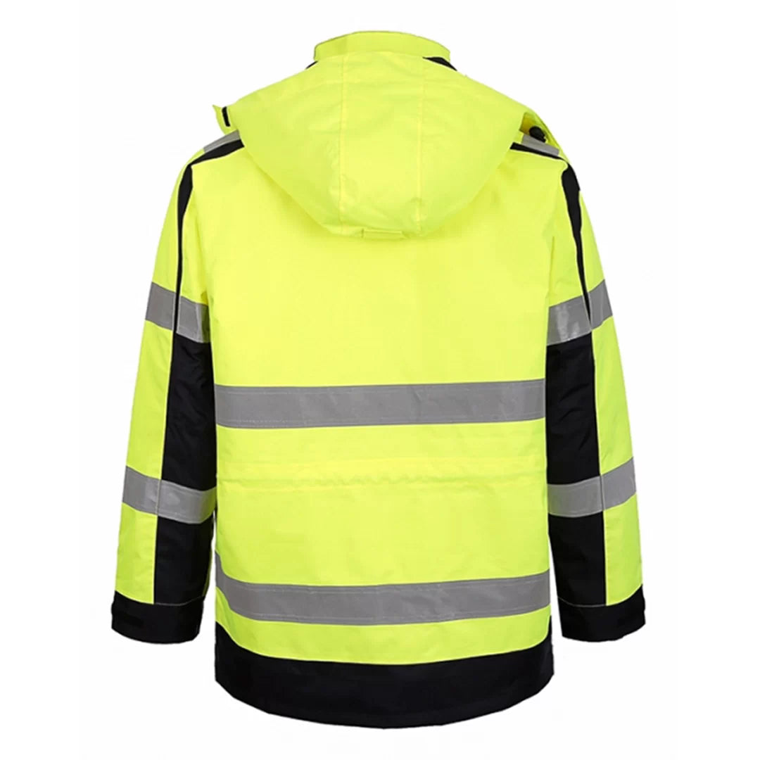 SMONTREALHVG, WATERPROOF WINTER JACKET PESSO MONTREAL HI VIS YELLOW